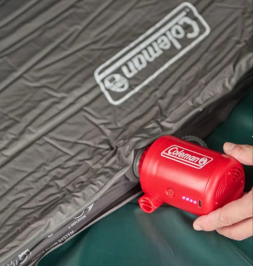 【お値下げ中！12/16まで】コールマン インフレーターマット 10cm厚