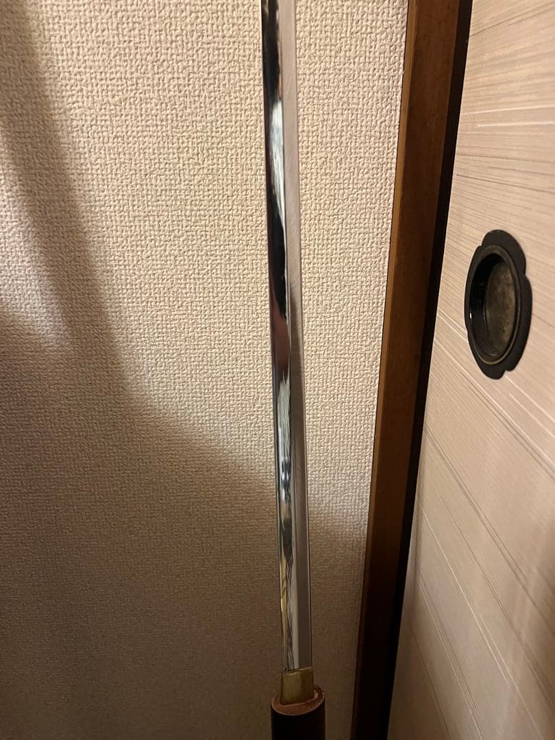 座頭市 仕込み 杖 楕円茶鞘 模造刀 仕込み刀 レプリカ