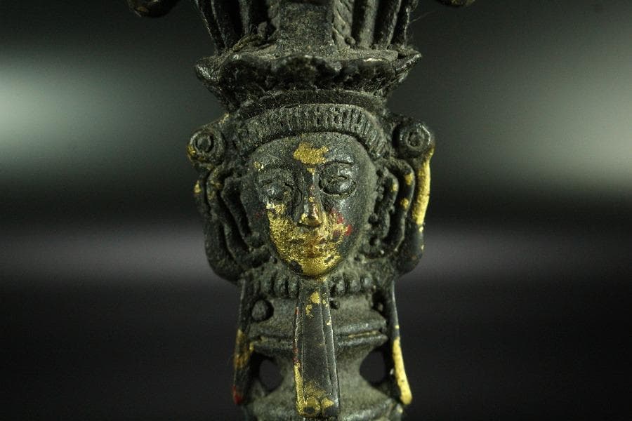 仏教美術 古銅 御鈴 鐘(K-LC972)