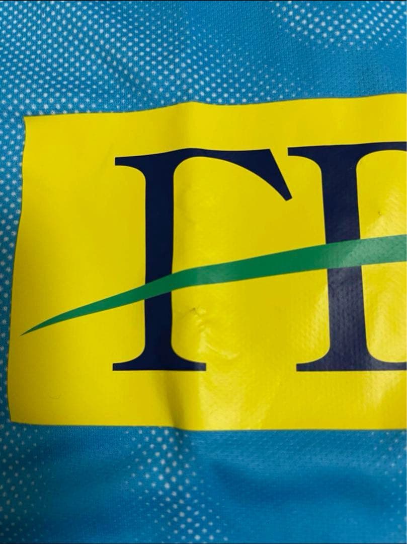 横浜FC 2002-2003サイン入ホームユニヒュンメルS 新品未使用