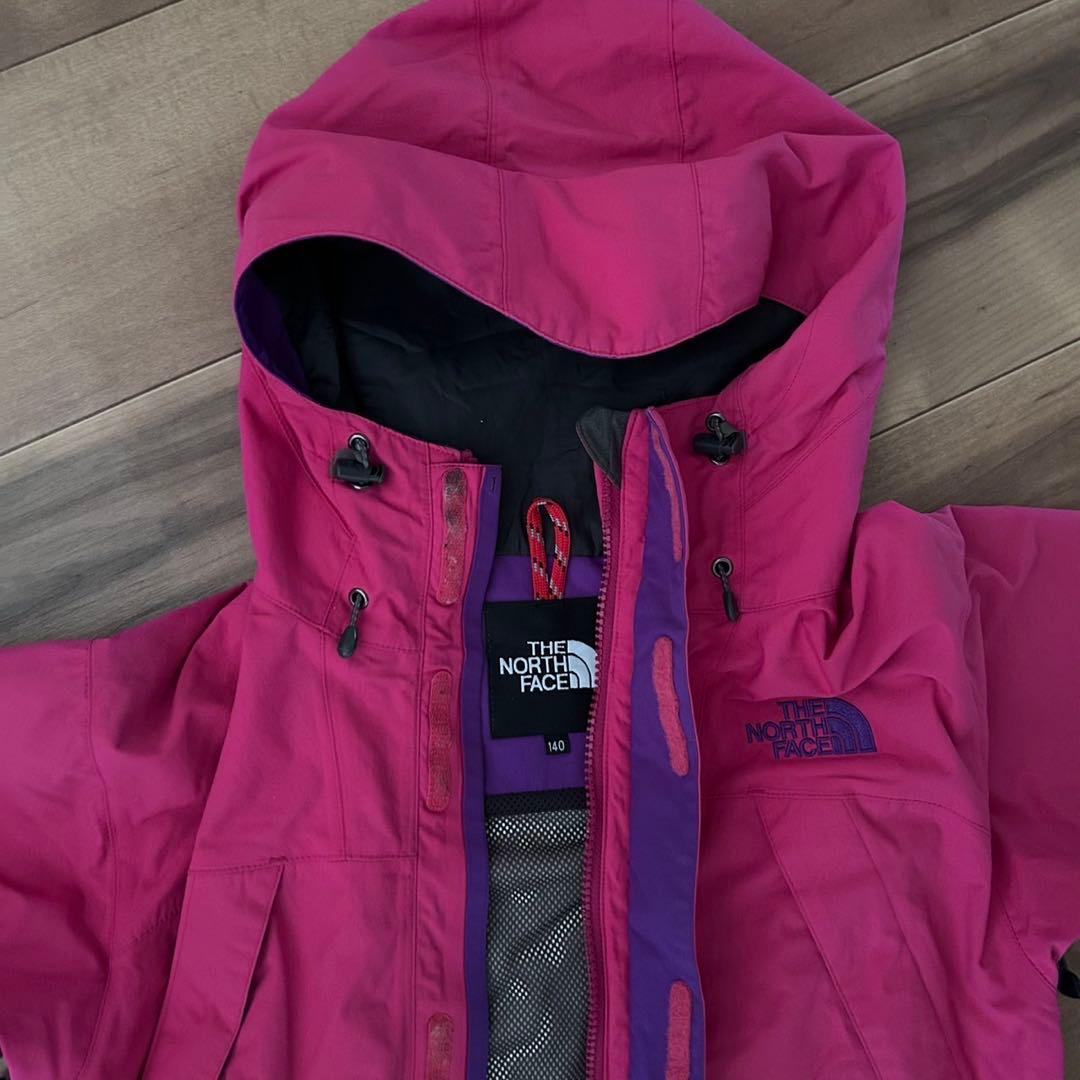 THE NORTH FACE スキーウェア 子ども用 ピンク/黒