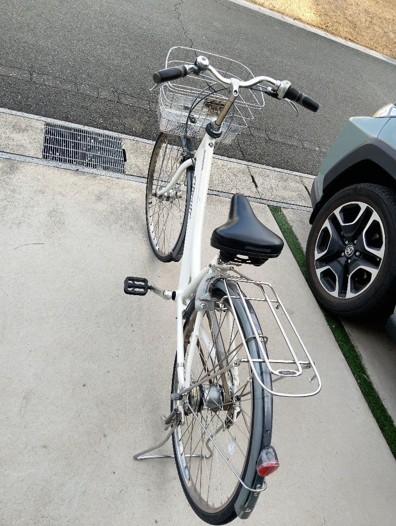 愛知【予約】40000円　アルベルト　ブリヂストン　26インチ　白　ホワイト