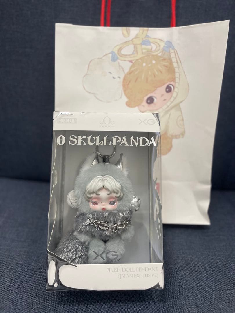 スカルパンダ SKULLPANDA XG ぬいぐるみ ショッパー付き