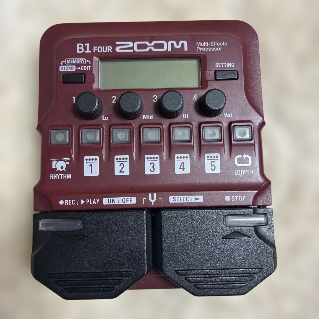 る*る様 ZOOM B1 FOUR ベース用マルチエフェクター