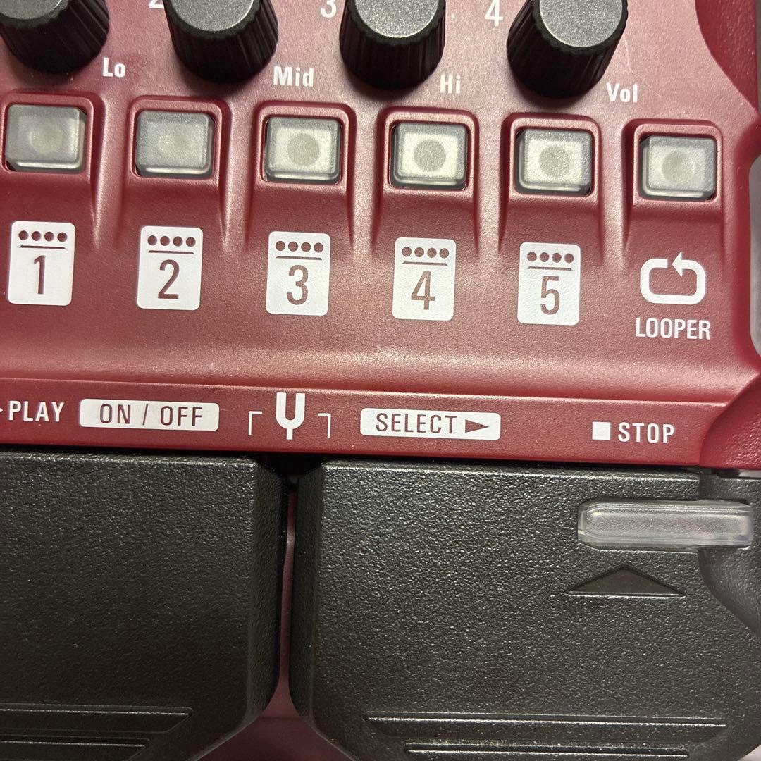 る*る様 ZOOM B1 FOUR ベース用マルチエフェクター