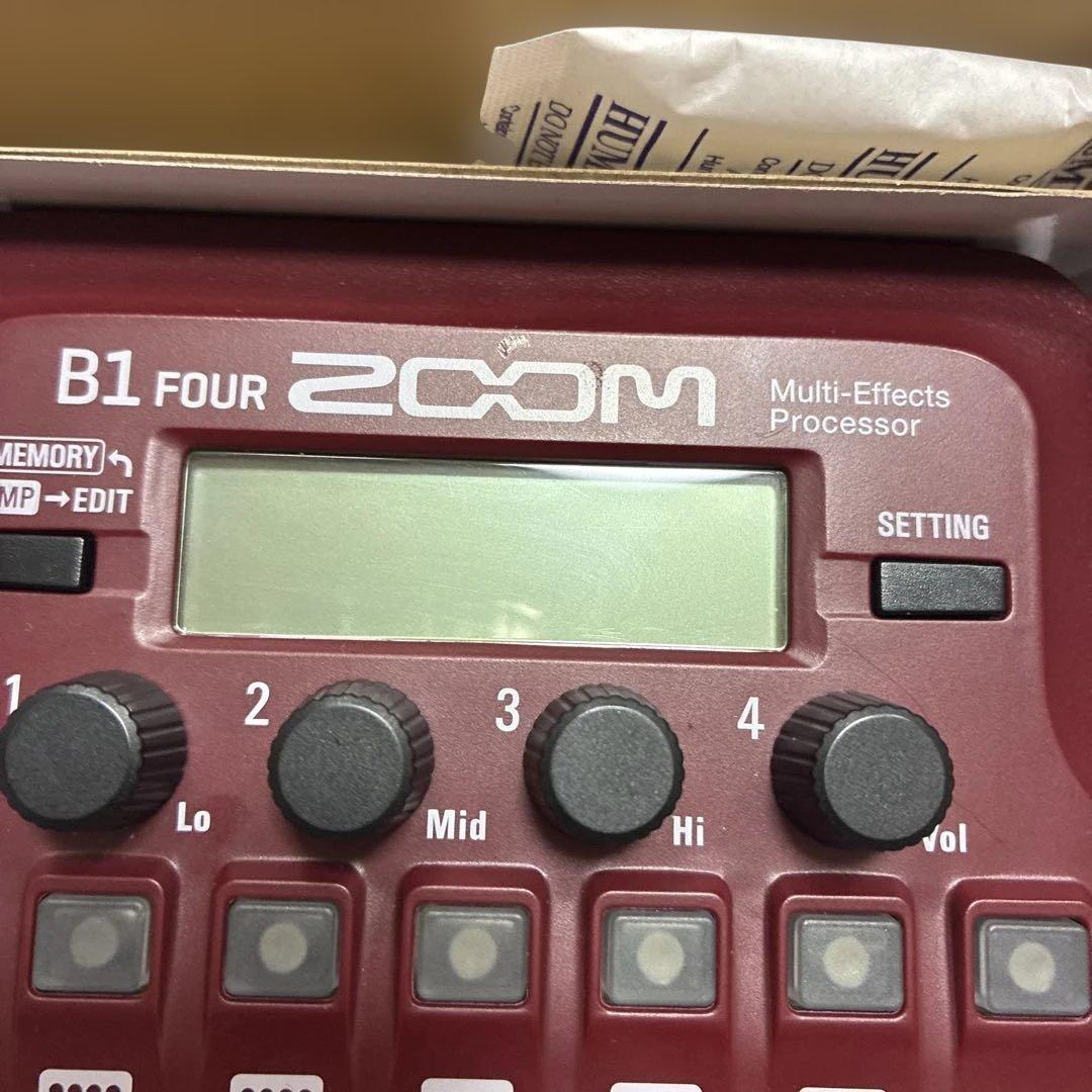 る*る様 ZOOM B1 FOUR ベース用マルチエフェクター