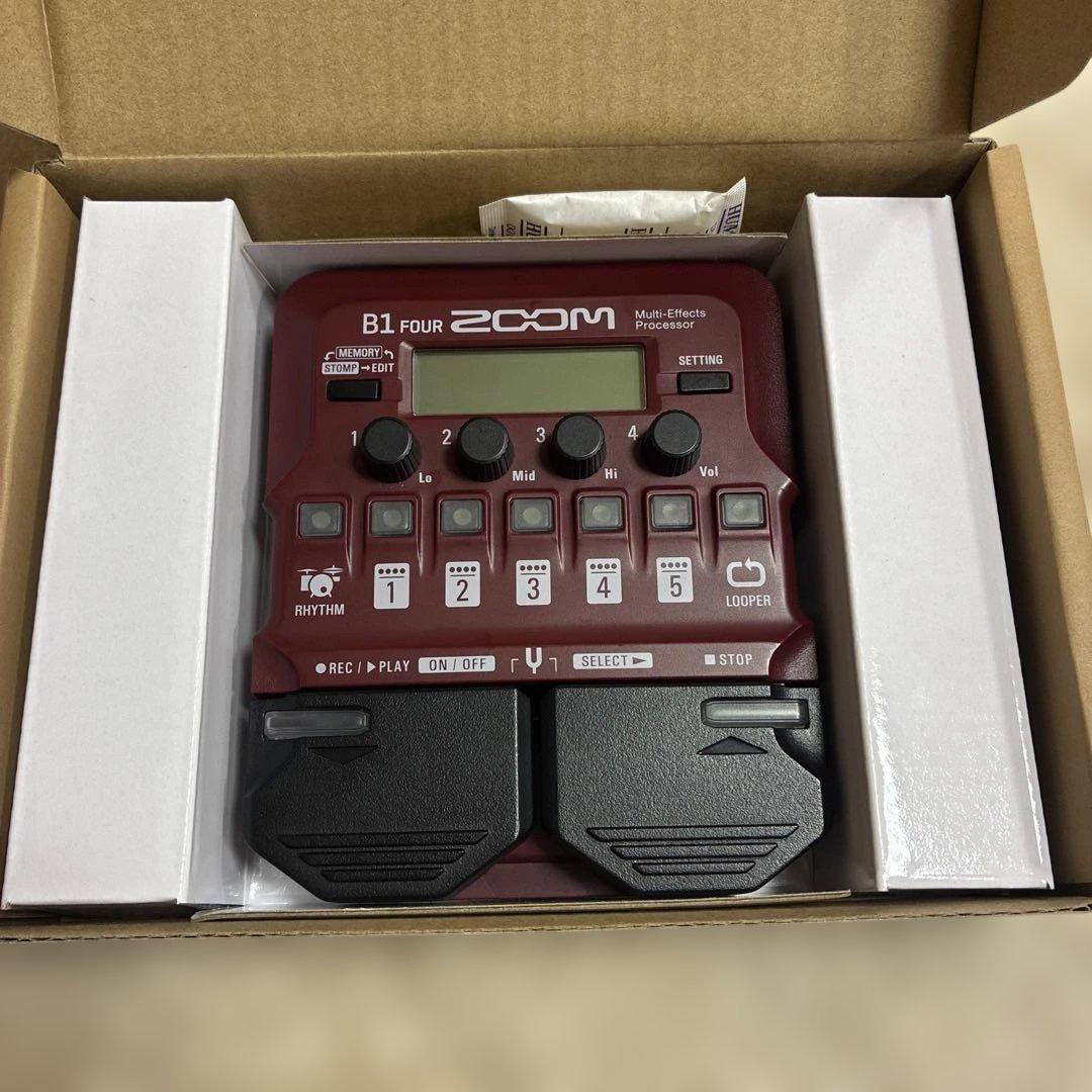 る*る様 ZOOM B1 FOUR ベース用マルチエフェクター