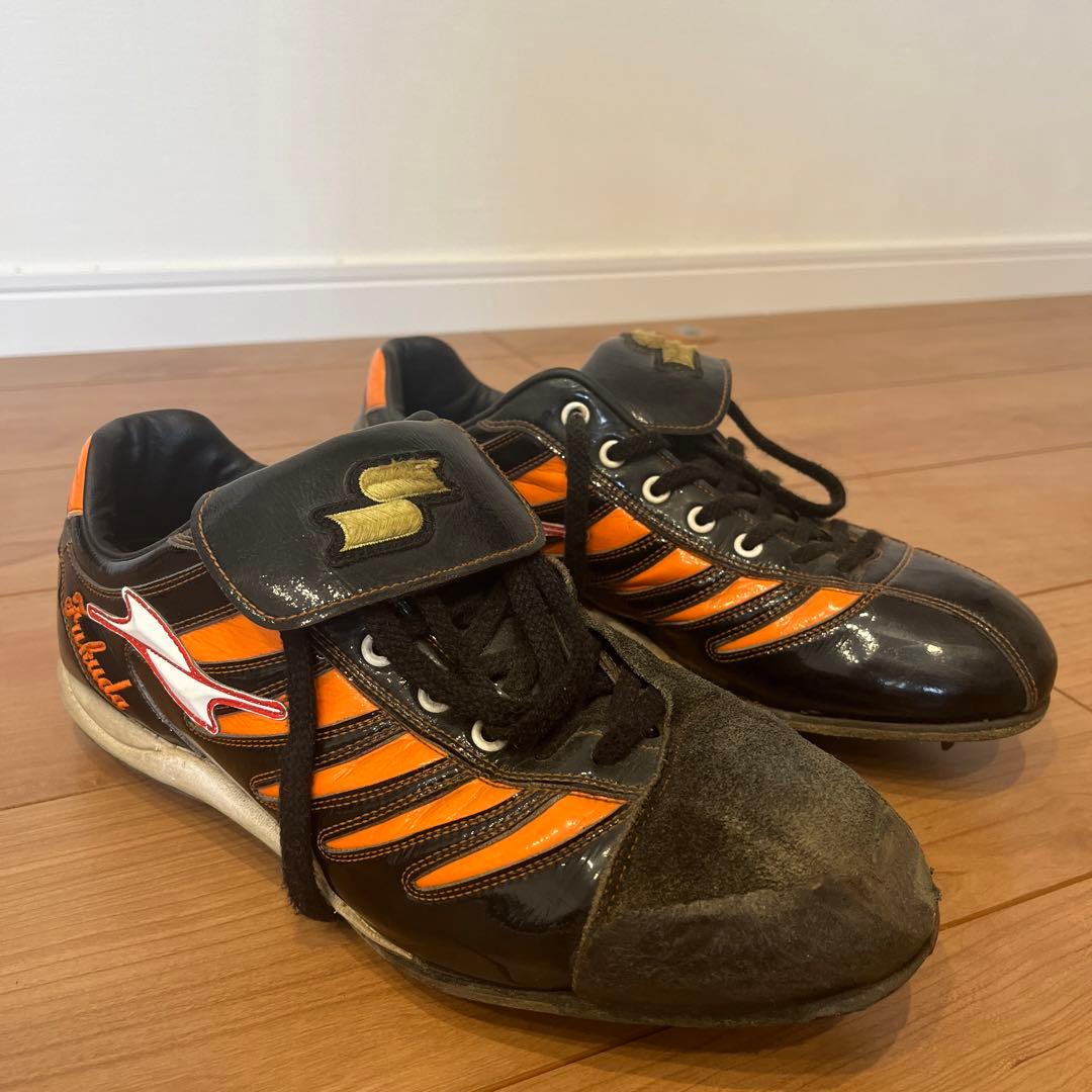 プロ野球選手　実使用スパイク　巨人　59番　福田聡志