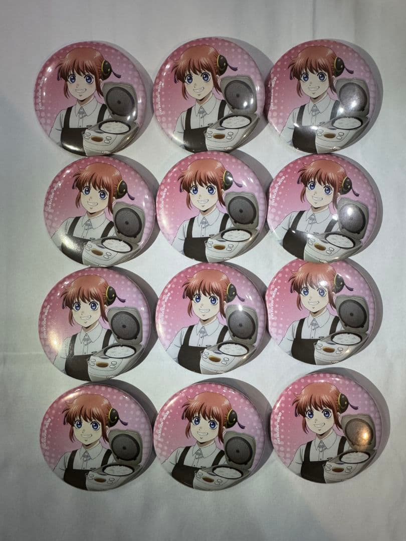 銀魂 ヤマダ電機 YAMADA 特典 缶バッジ 神楽 12個セット