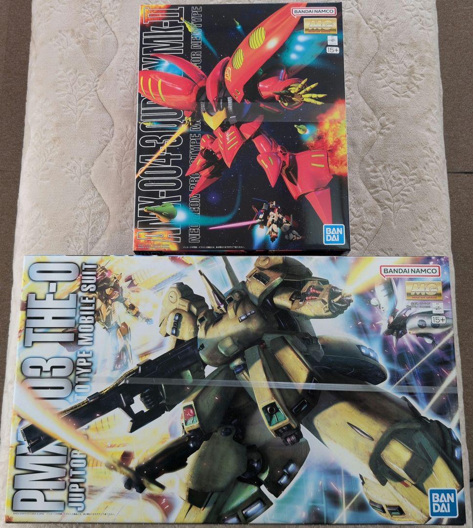 未組立新品 MGジ・オ、MGキュベレイMk-II(プルツー専用機)
