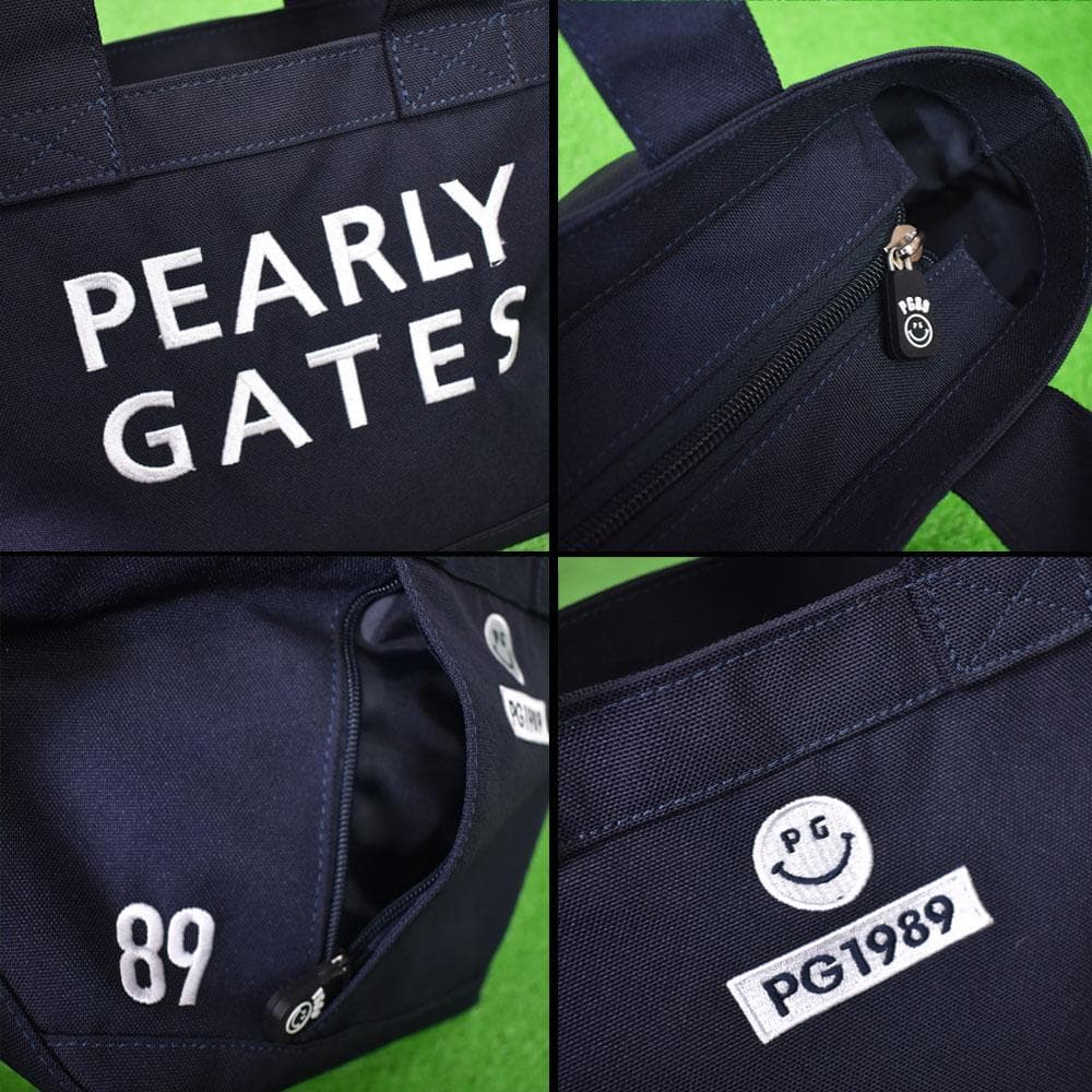 PEARLY GATES パーリーゲイツ ゴルフ カートバッグ【ネイビー】美品！