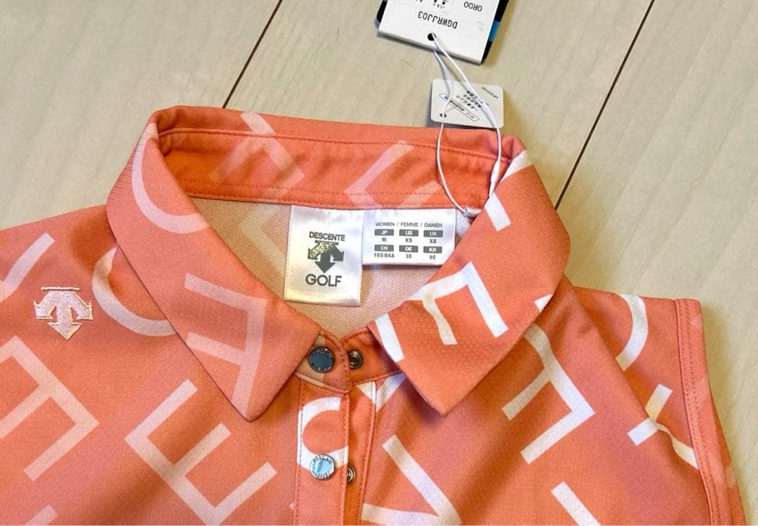 デサントゴルフ　新品ノースリーブワンピース