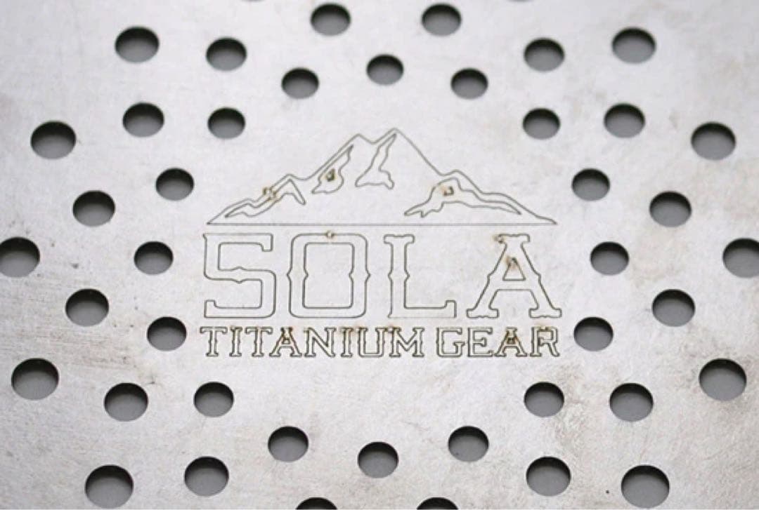 ソラチタニウムギア スーパーテーブル#1 SOLA TITANIUMGEAR