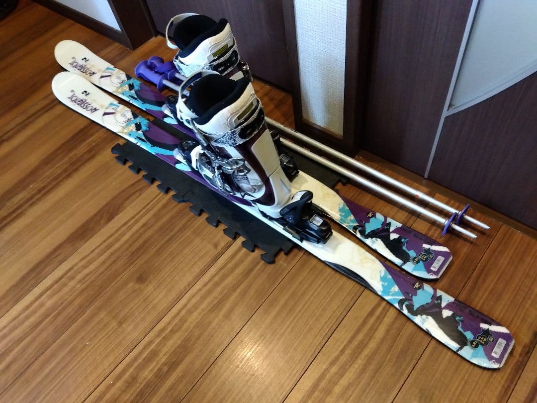 【ハイエンド】ROSSIGNOL レディース スキーセット メンテ・WAX済み✔