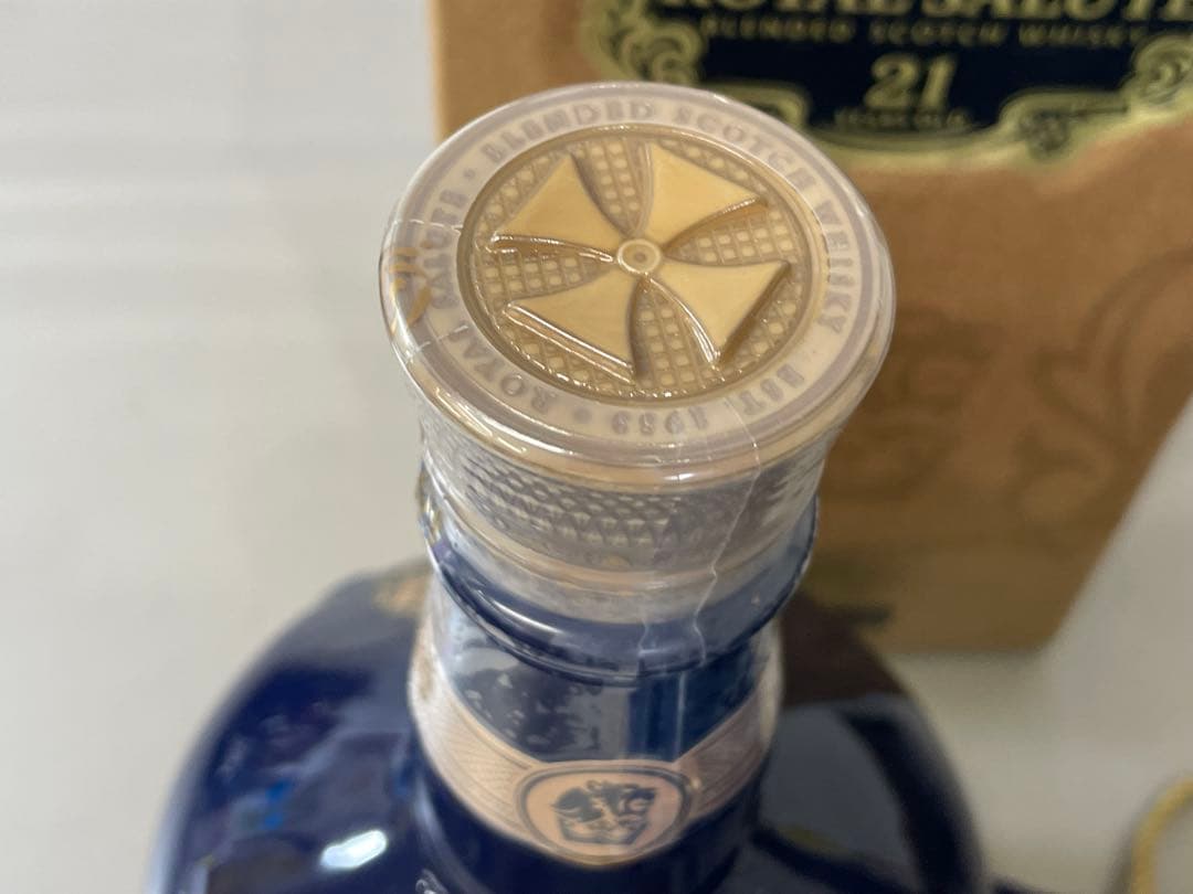 レア！ Salute 21年　ロイヤルサルート21 陶器　700ml