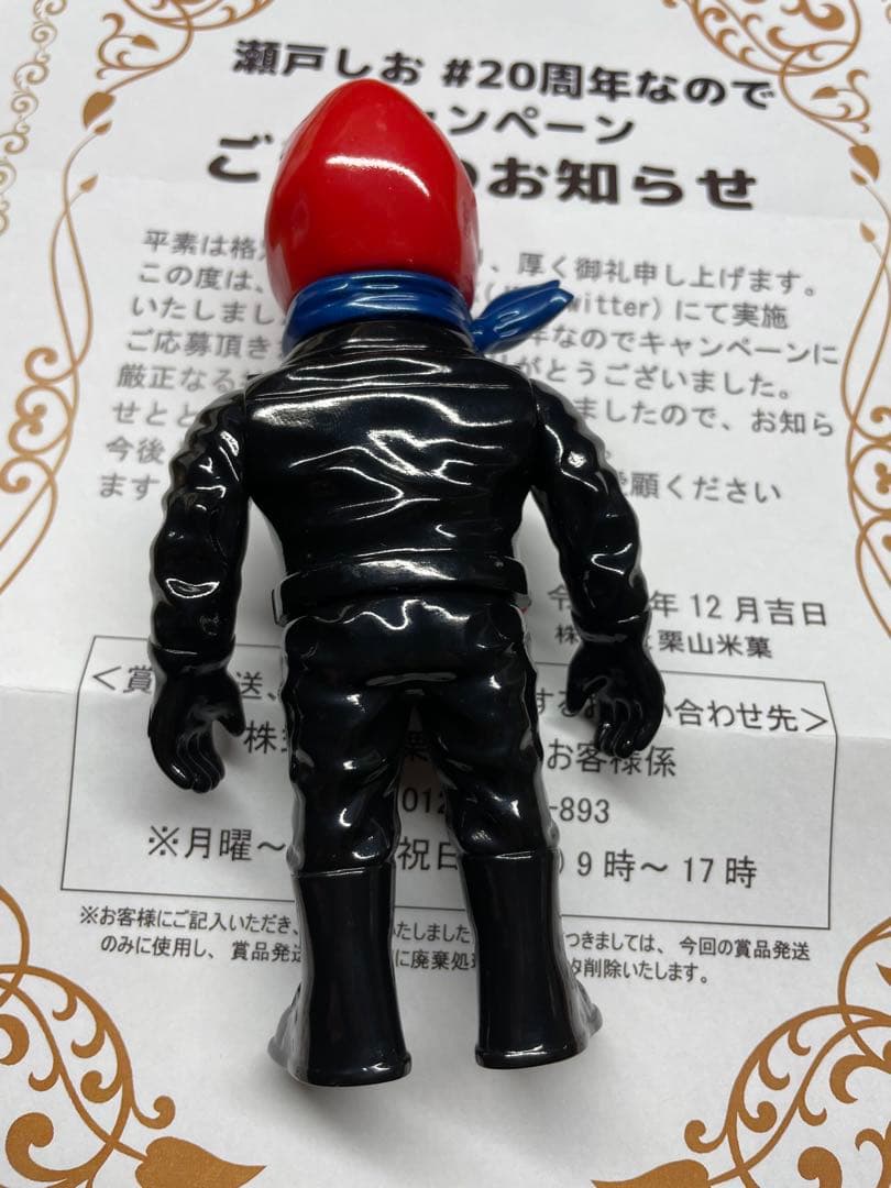最安値 世界30体 ktokto 瀬戸しお仮面 ソフビ 井桁弘恵 当選証明書付属