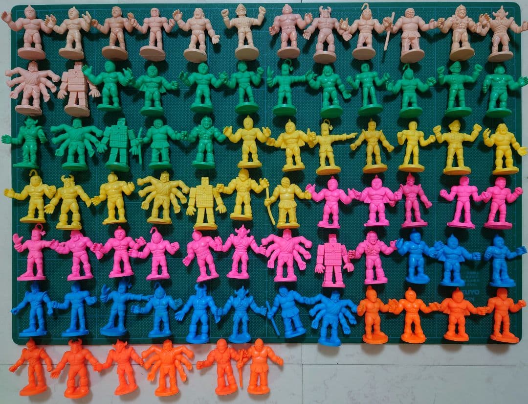 【78体・おまとめ・台座付き・キン消し・キン肉マン】