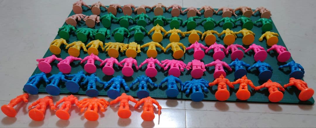 【78体・おまとめ・台座付き・キン消し・キン肉マン】