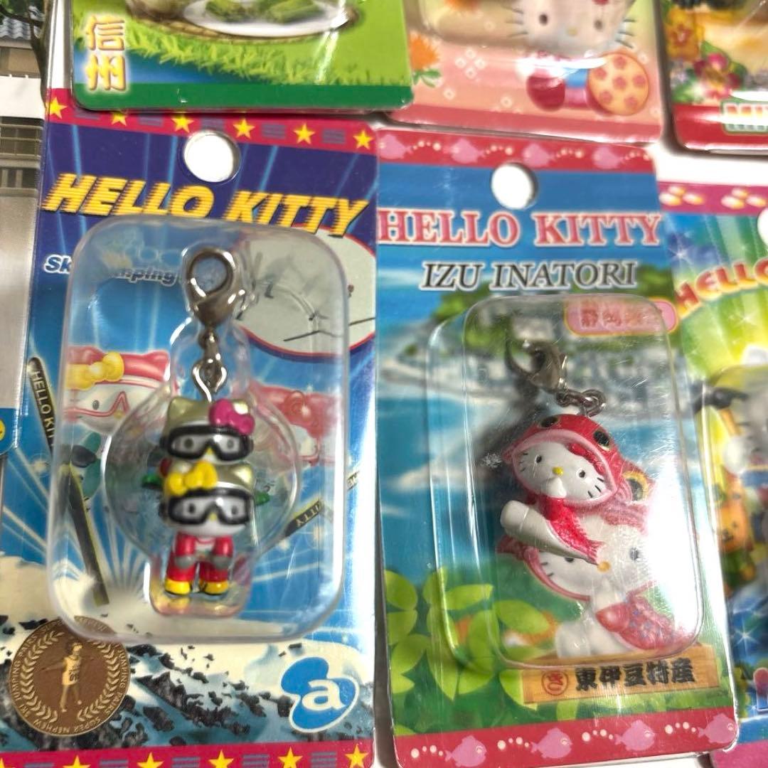 ご当地　キティ　ファスナーマスコット　ストラップ　まとめ売り