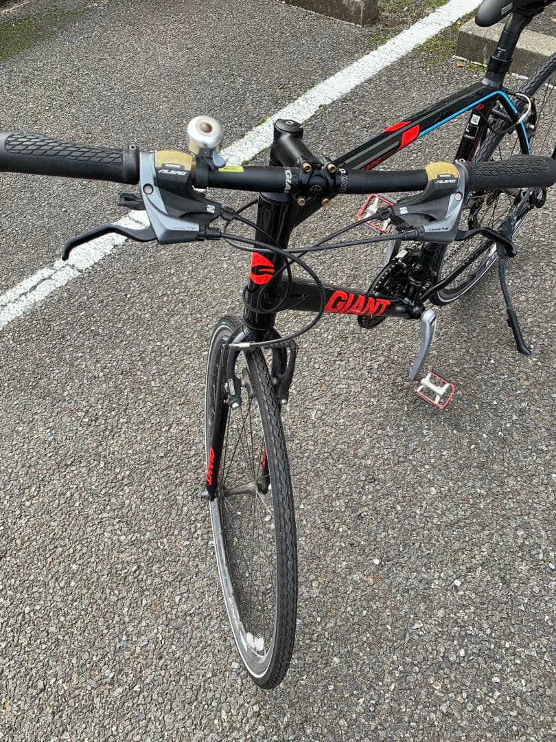 GIANT クロスバイク escape rx Lサイズ ブラック×レッド