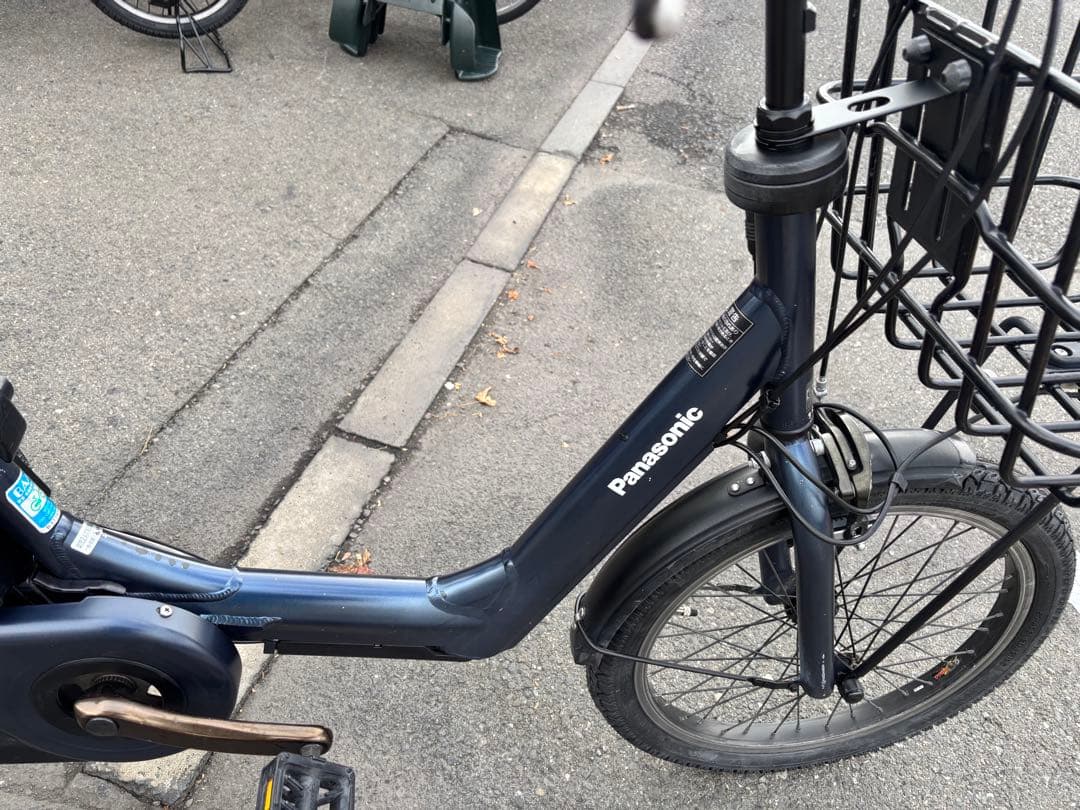 中古20㌅Panasonic電動アシスト自転車　16Ah4点灯　大阪　022番