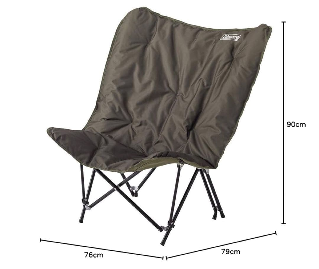【特価2個セット】Coleman(コールマン) チェア ソファチェア オリーブ