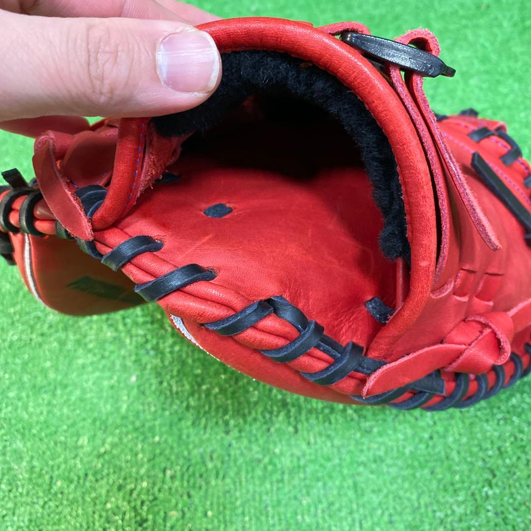 【新品】ハタケヤマ 少年軟式用 キャッチャーミット 右投げ用