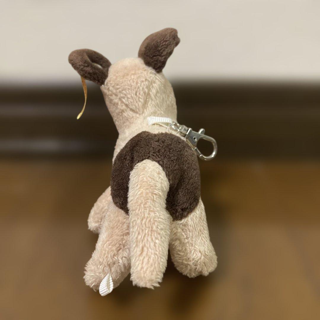 Steiff シュタイフ　犬　キーホルダー