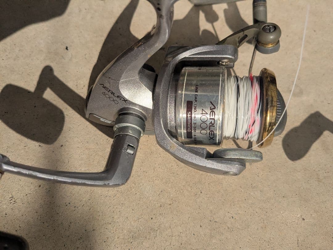 Shimano, Daiwaリール まとめ売り6個セット, 釣り糸おまけ