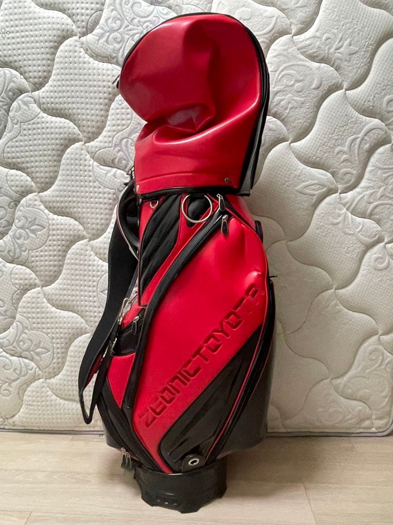A*中様 ZEONIC トヨタ　シャア　キャディバッグ　ゴルフバッグ
