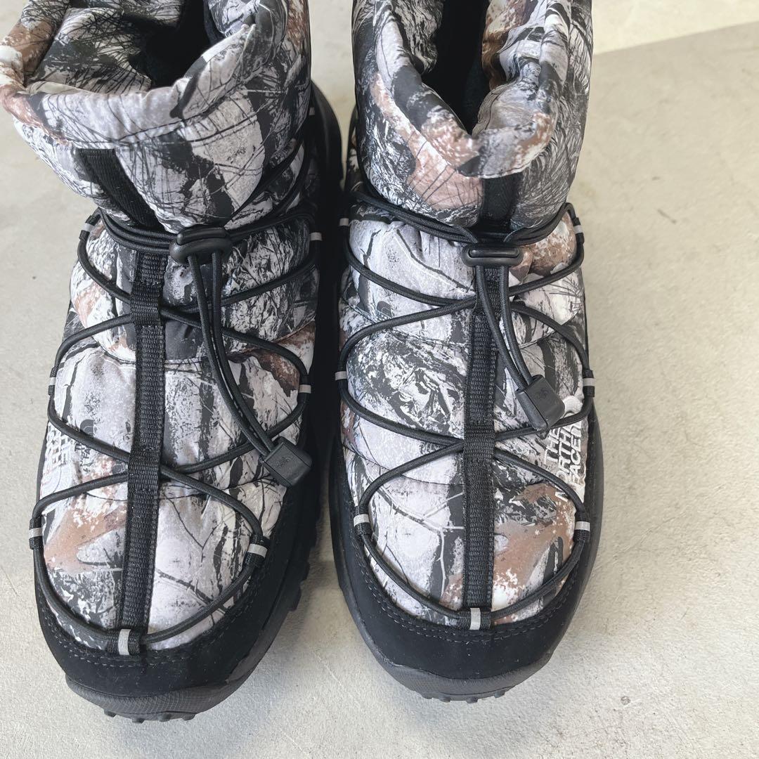 ノースフェイス　ボレアリス　ブーティ　カモフラ柄　ウィンターブーツ　25cm