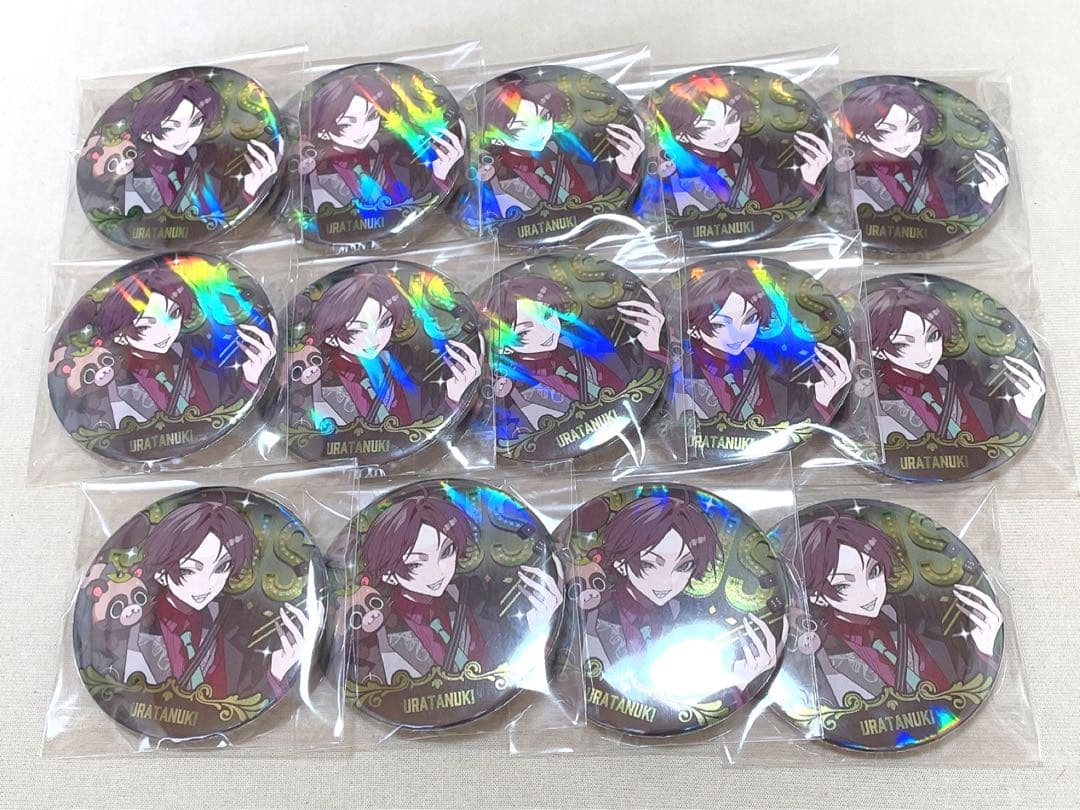 そらまふうらさか 運だめし うらたぬき 缶バッジ