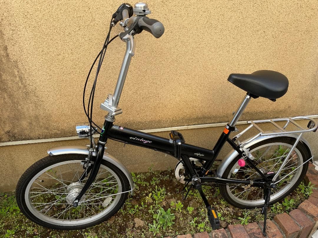 【美品】折りたたみ自転車　シマノ3段変速　20インチ