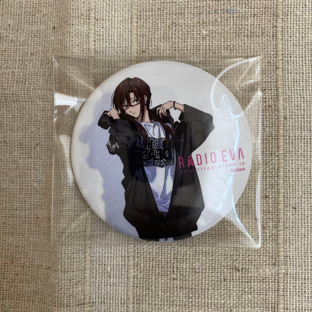 匿名配送 エヴァンゲリオンストア 大判マルチクロス ラジオエヴァ缶バッジ 3点