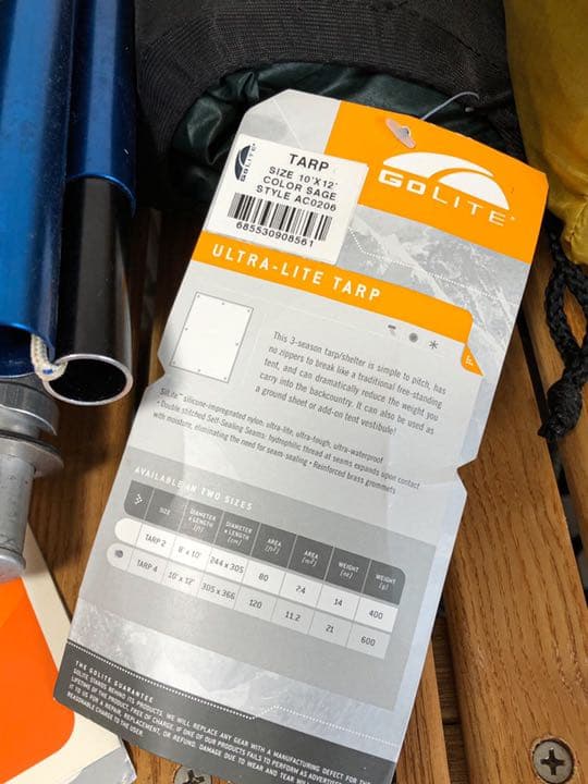 希少　GOLITE HEX3 (Shangri-la3)格安フルセット