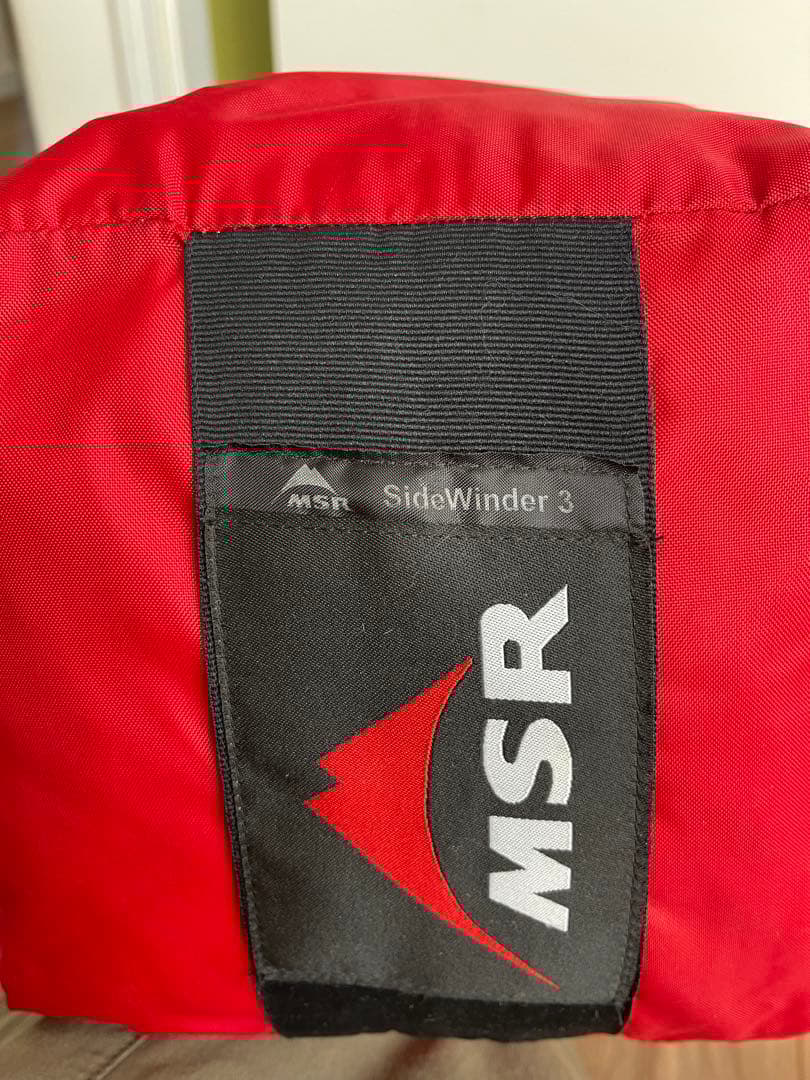 美品 MSR SIDEWINDER 3 タンカラー