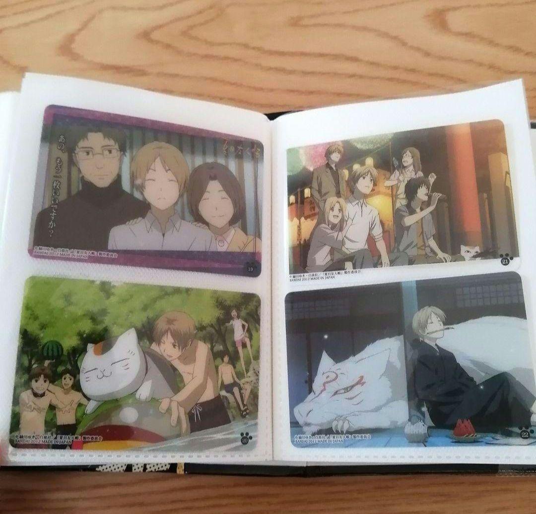 夏目友人帳　ウエハースカード　クリアカード　17枚セット