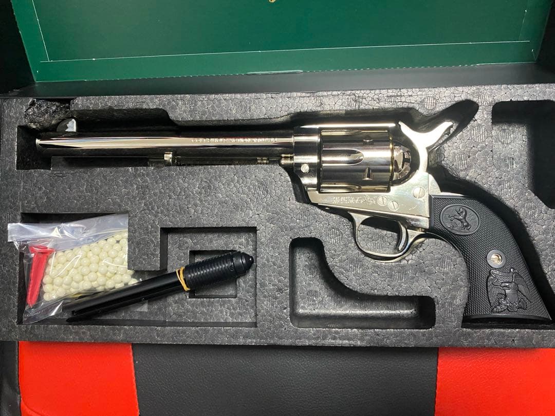 タナカ COLT SAA 2ndGen 7-1/2インチNickelFinish