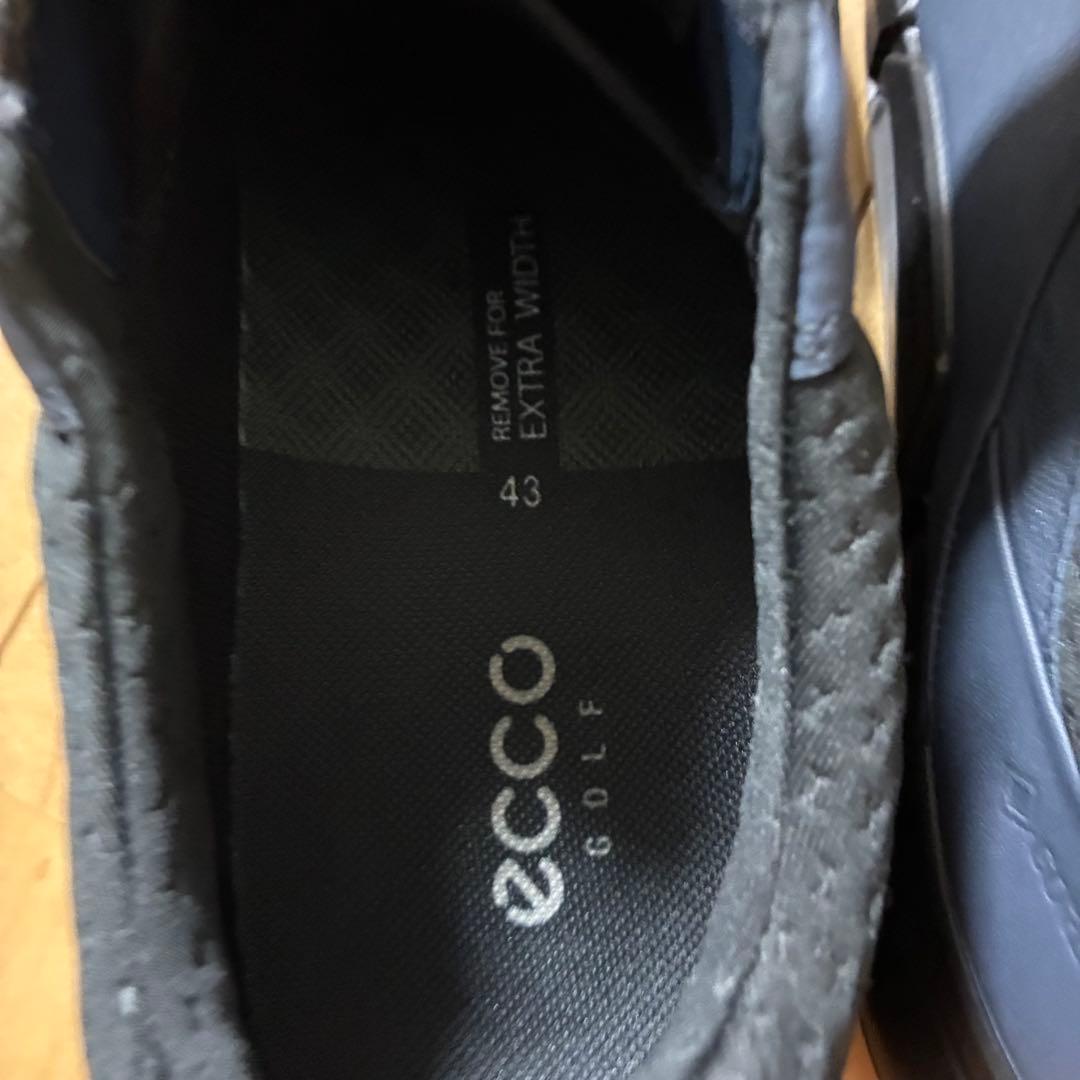 ゴルフシューズ ecco 27.5㌢ ネイビー