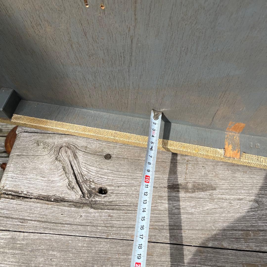 アンティークスピーカー　側だけ