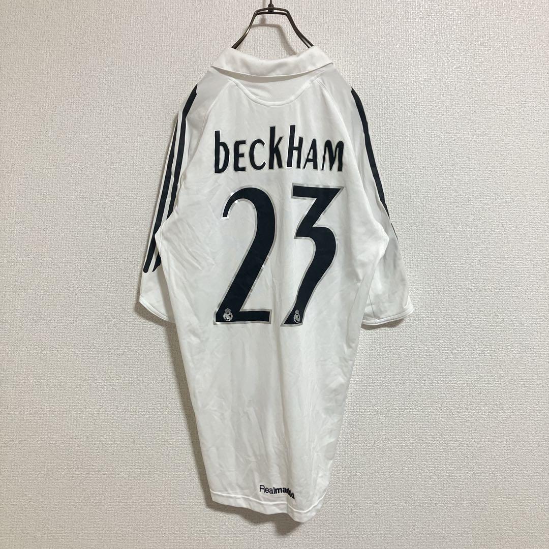 【新品タグ付】adidasアディダス　レアルマドリード　ベッカム　ユニフォーム