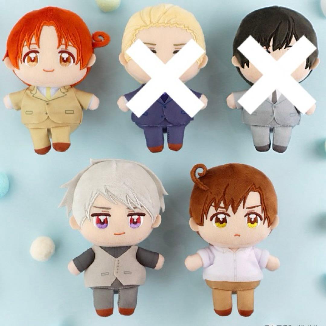 ヘタリア World★Stars ぬいぷりけおすわり　3種セット