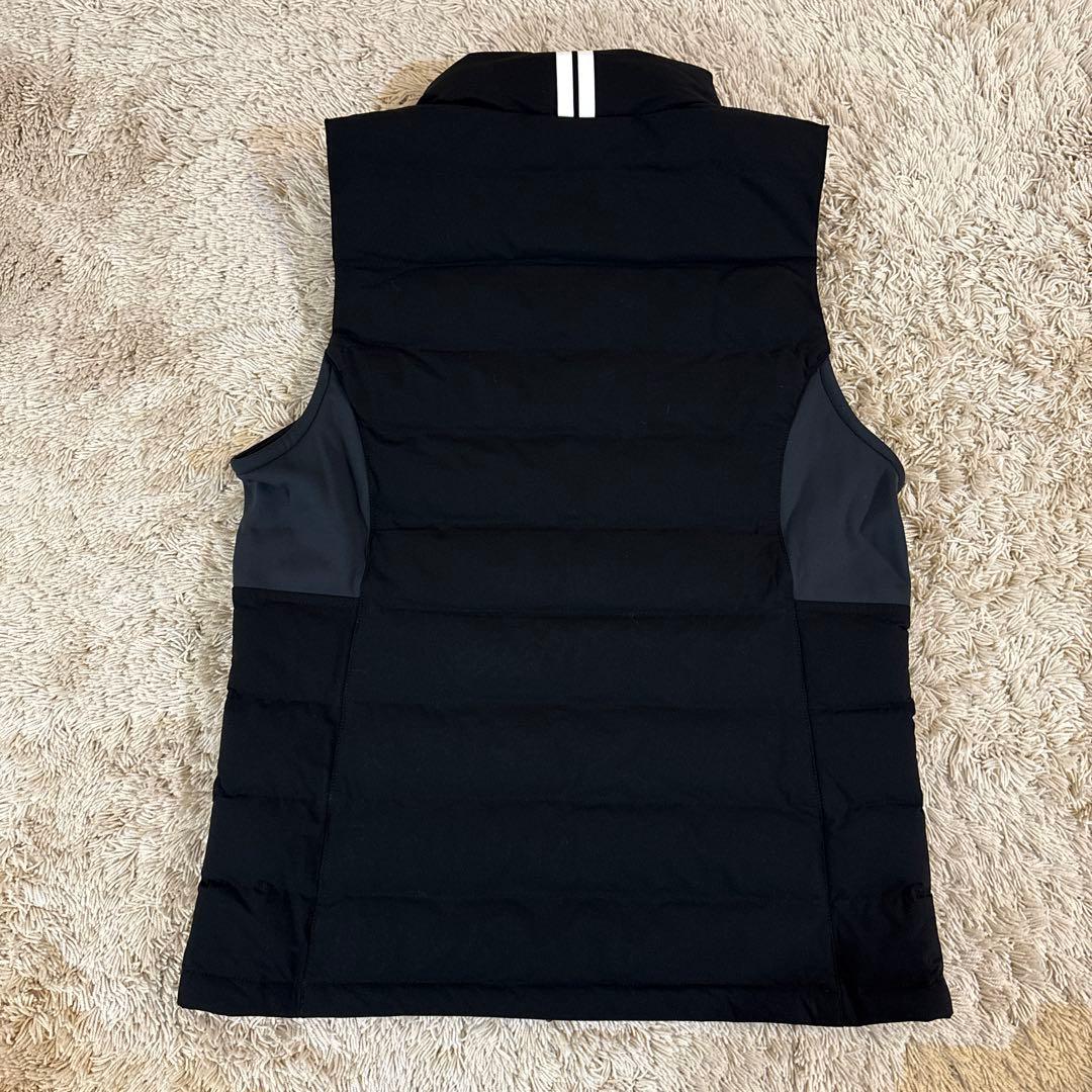 未使用 ゼロハリバートンゴルフ レディース　ハイブリッド中綿ベスト Lサイズ 黒