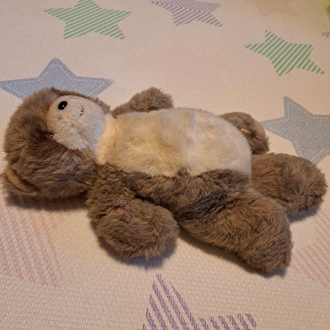 オリエンタルトーイ　たぬき　アライグマ？　ラッコ？動物　ビッグサイズぬいぐるみ