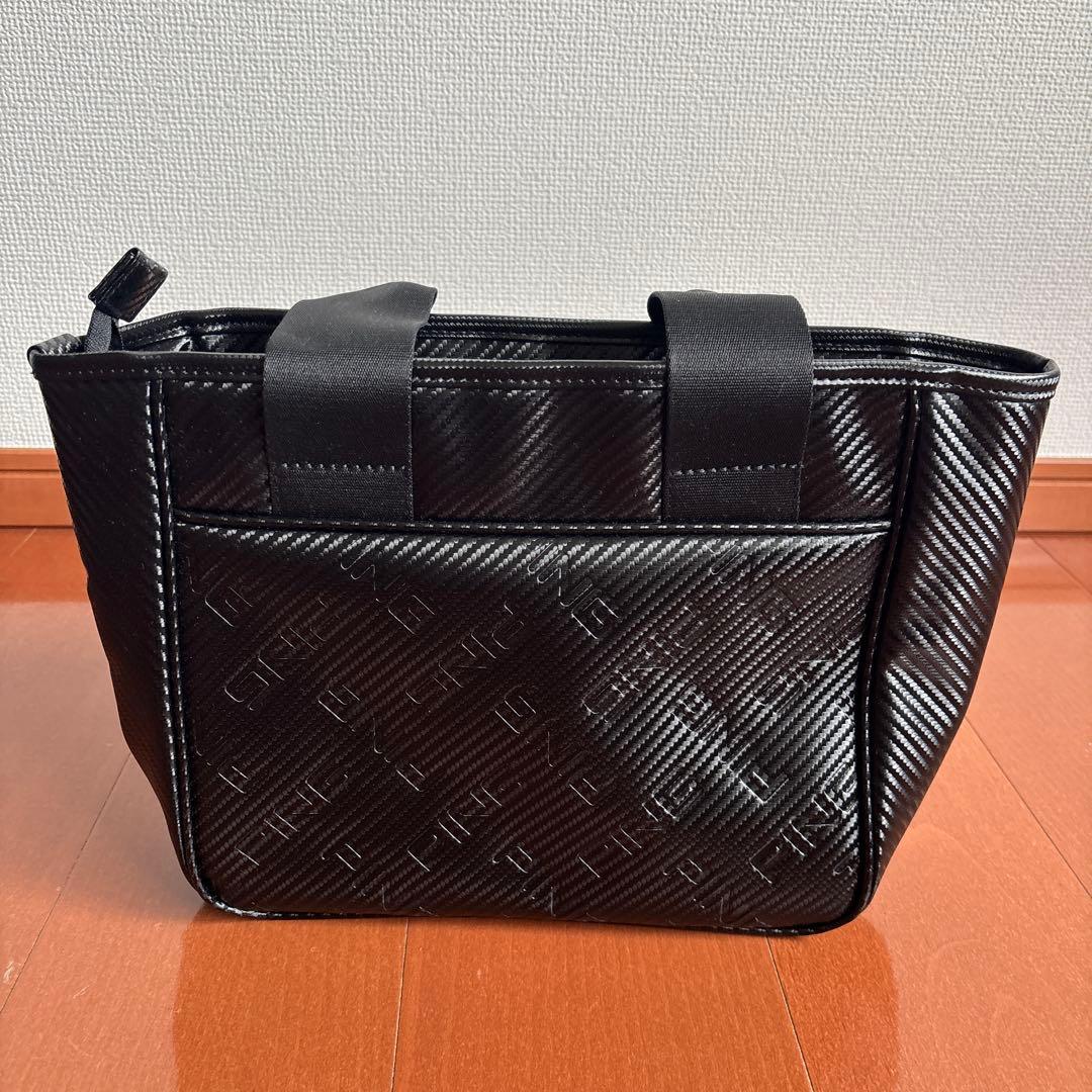 【未使用品】PING ピンエンボスラウンドトートバッグ 現行品