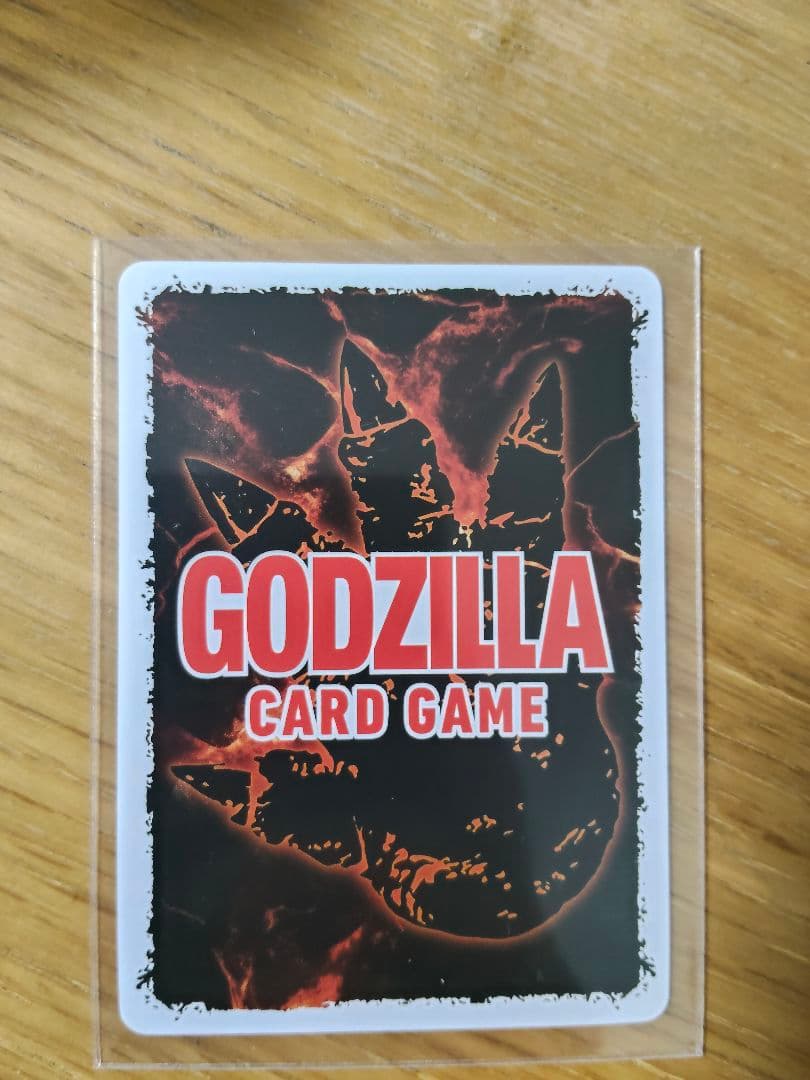 も*ん様 ゴジラ　ちびメカゴジラ箔押しサイン入りカード