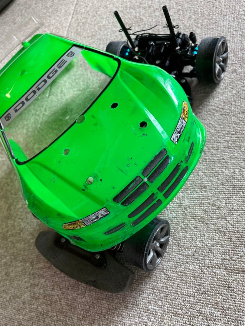 タミヤ TT-01 DODGEボディ ドリラジ 動作OK