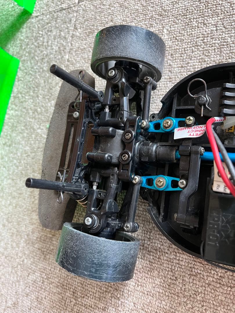 タミヤ TT-01 DODGEボディ ドリラジ 動作OK