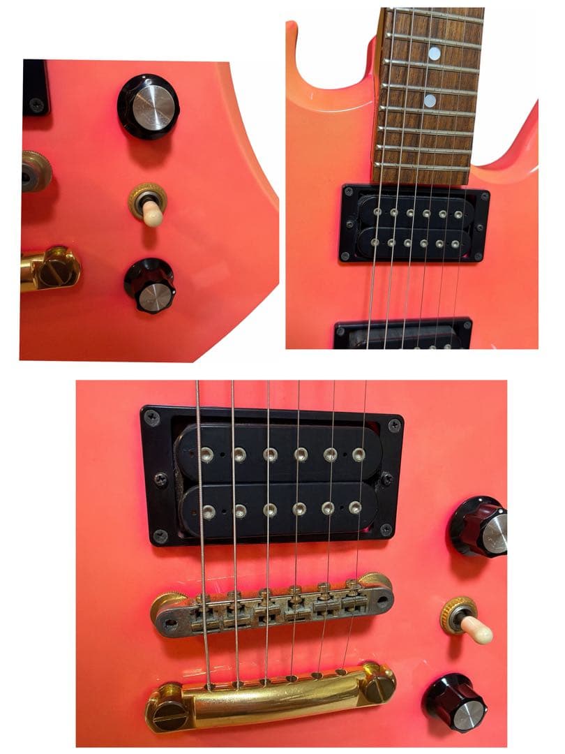 TARGET FERNANDES エレキギター モッキンバード ピンク hide