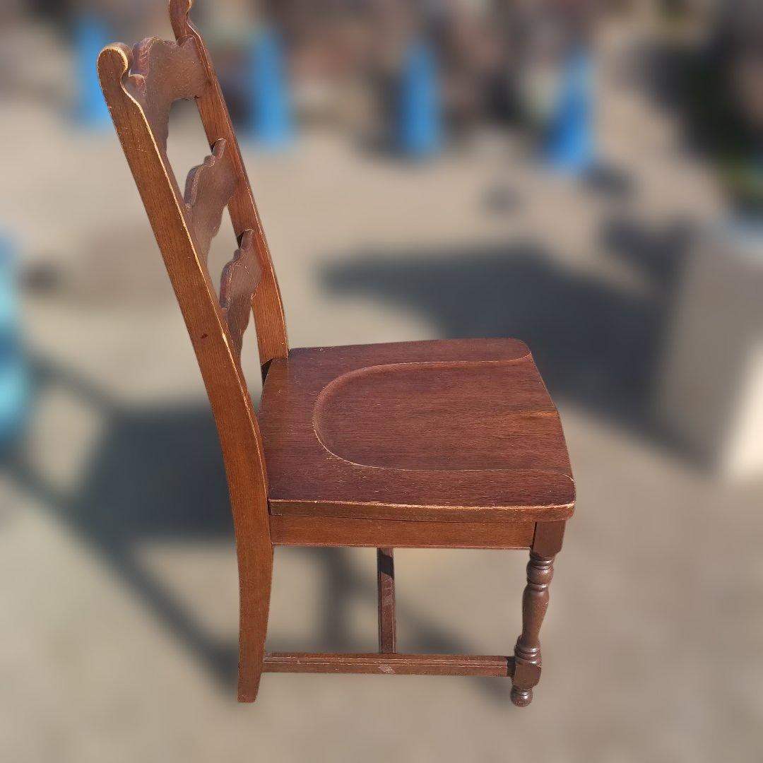 5110)横浜ダニエル　ヴィンテージチェア　ダイニングチェア　椅子